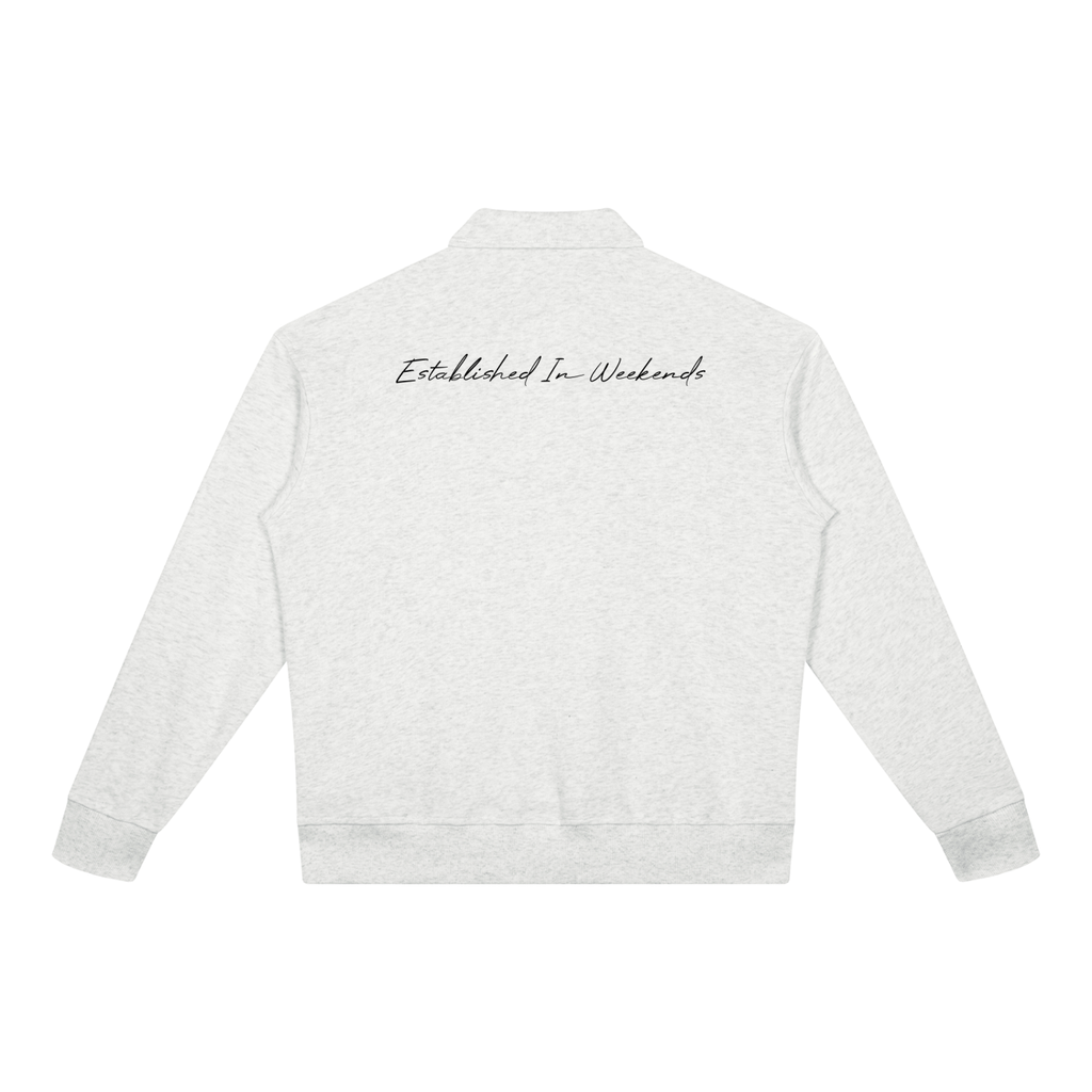 Lozco - Boxy Quarter-Zip Sweatshirt