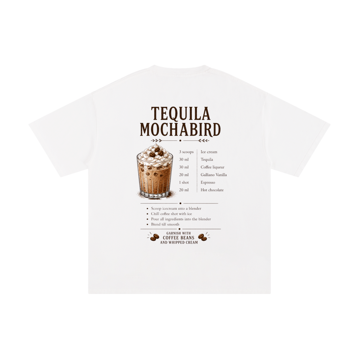 Tequila Mochabird - Cocktail T-Shirt