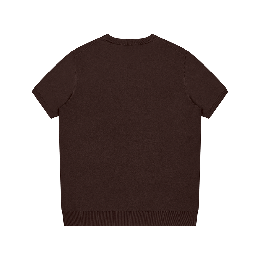 Crewneck Knit T-Shirt