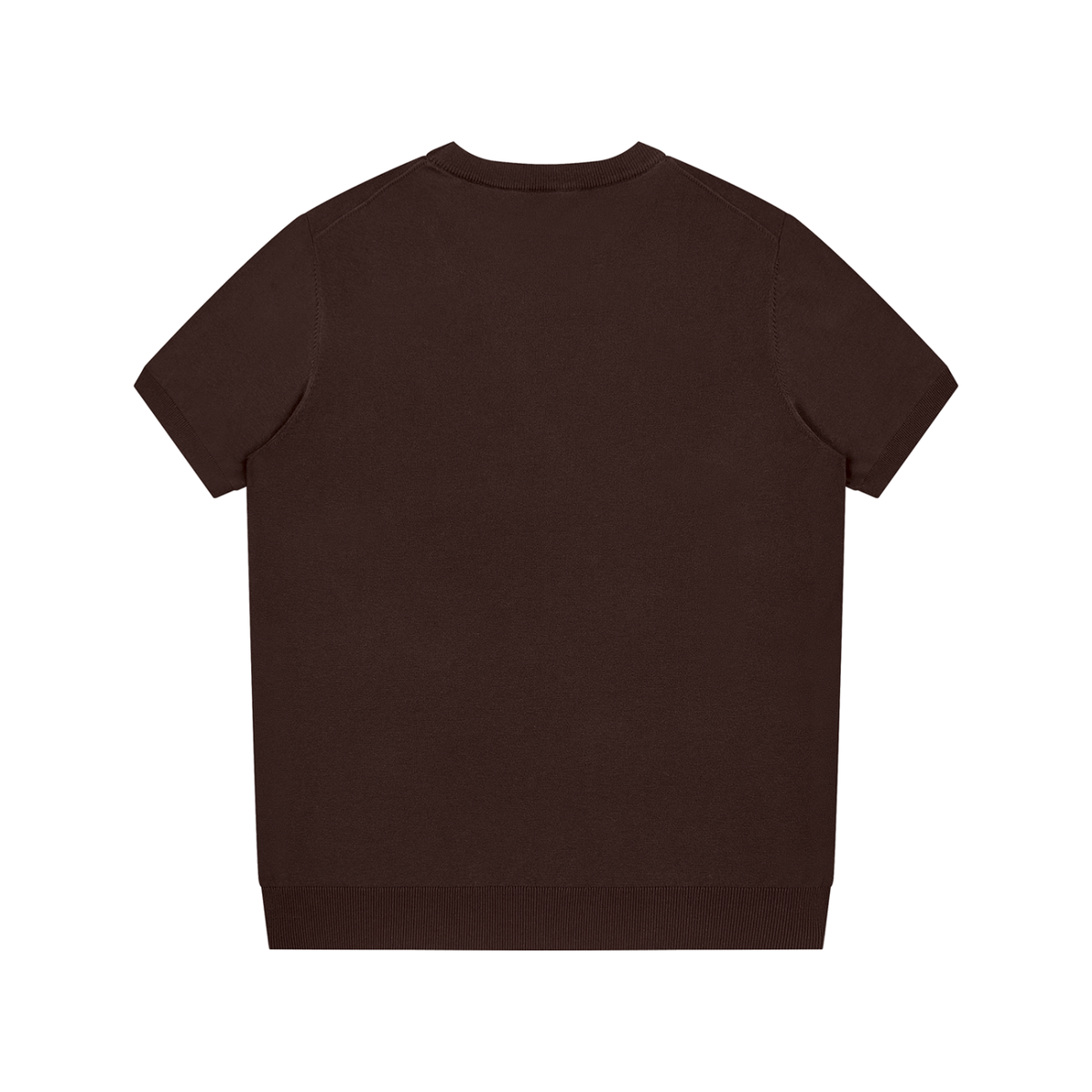Crewneck Knit T-Shirt