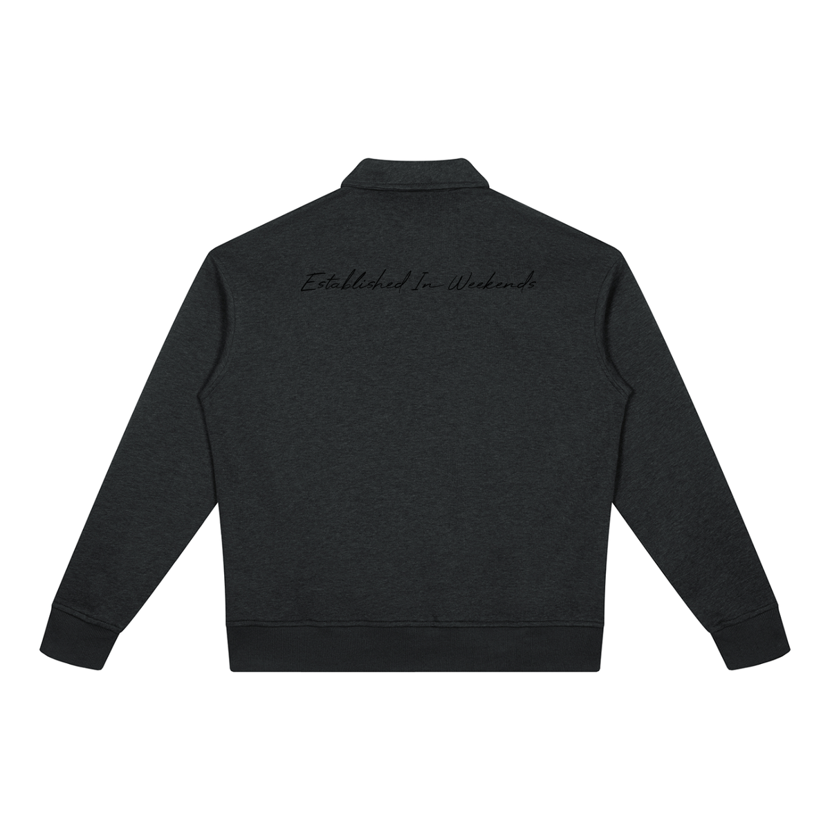 Lozco - Boxy Quarter-Zip Sweatshirt