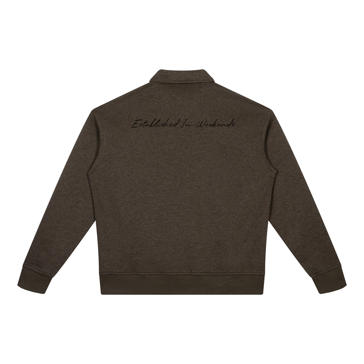 Lozco - Boxy Quarter-Zip Sweatshirt
