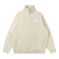 Quarter-Zip Drop Shoulder Sweatshirt