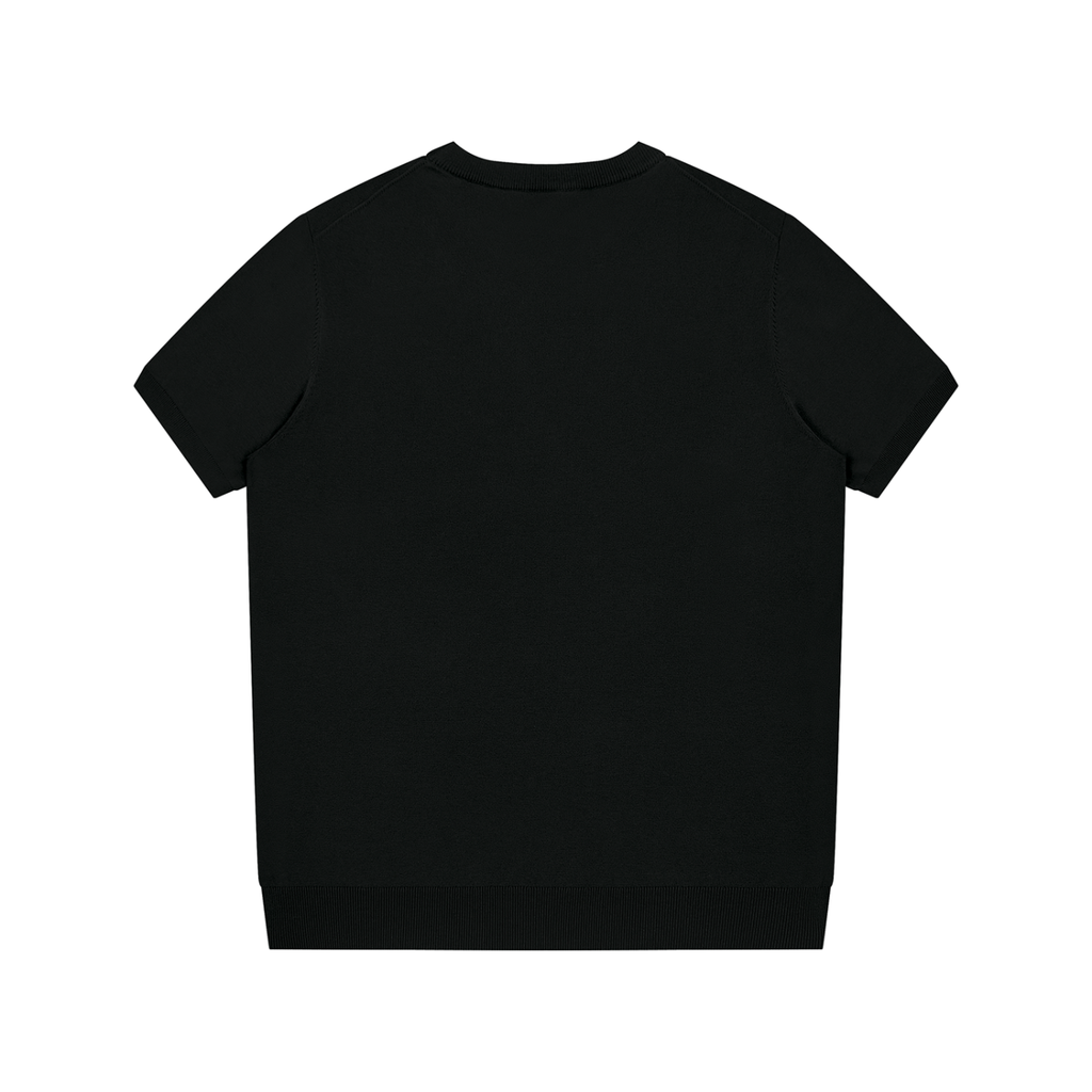 Crewneck Knit T-Shirt