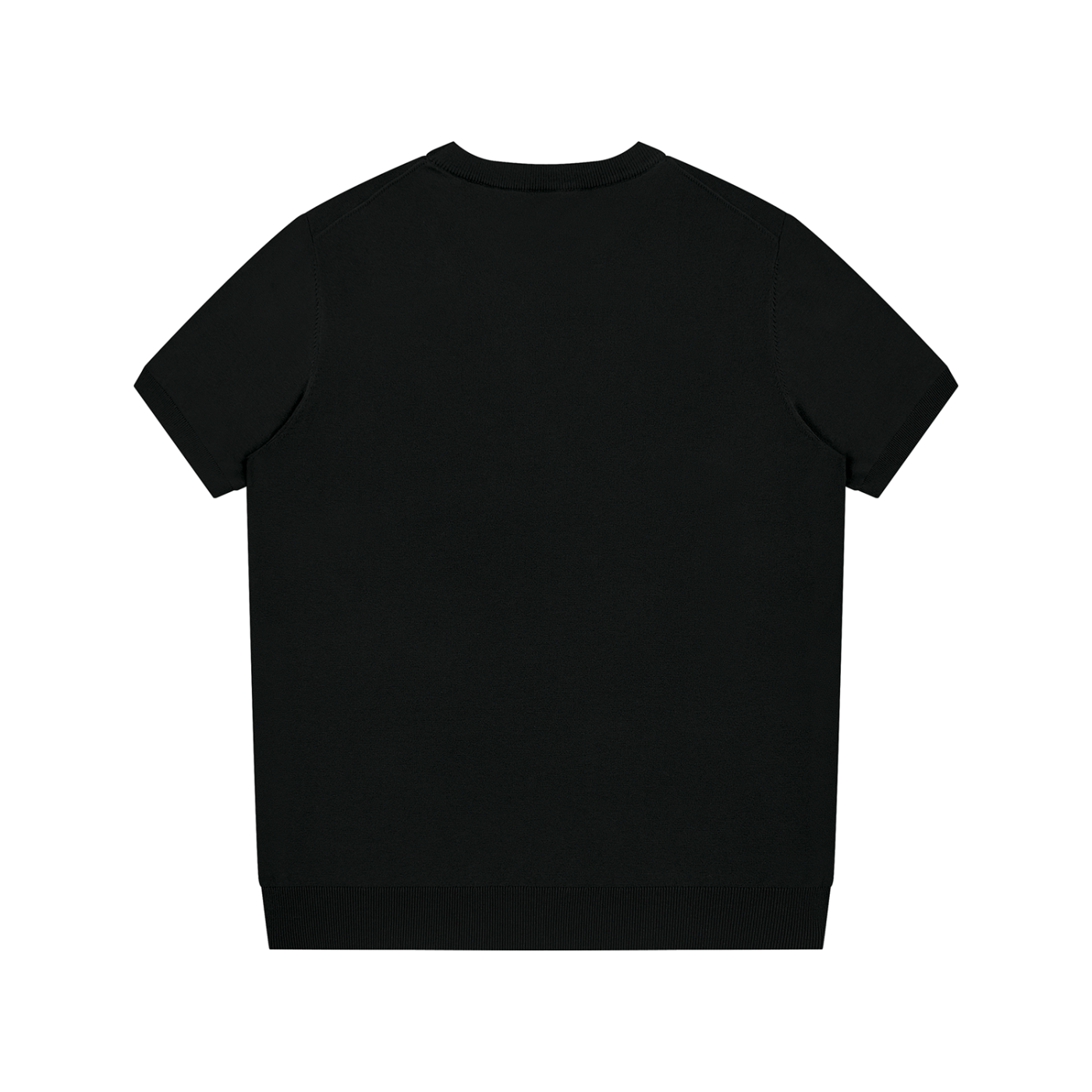 Crewneck Knit T-Shirt
