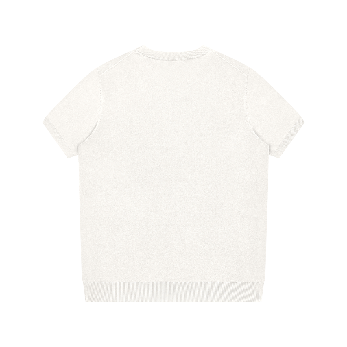 Crewneck Knit T-Shirt