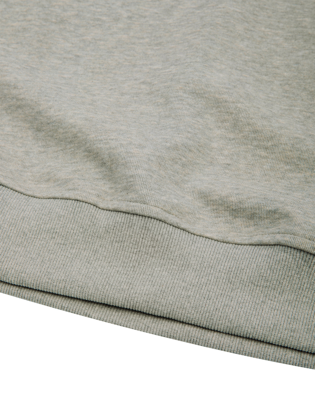 Lozco - Boxy Quarter-Zip Sweatshirt